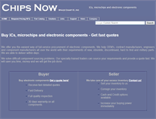 Tablet Screenshot of chips-now.com